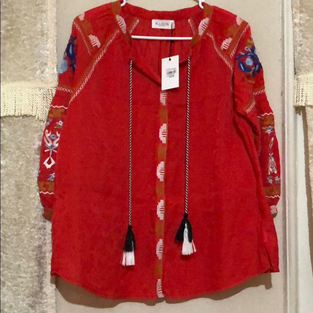 Allison Embroidered Blouse